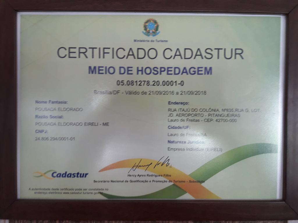 Pousada Eldorado Lauro de Freitas Eksteriør billede